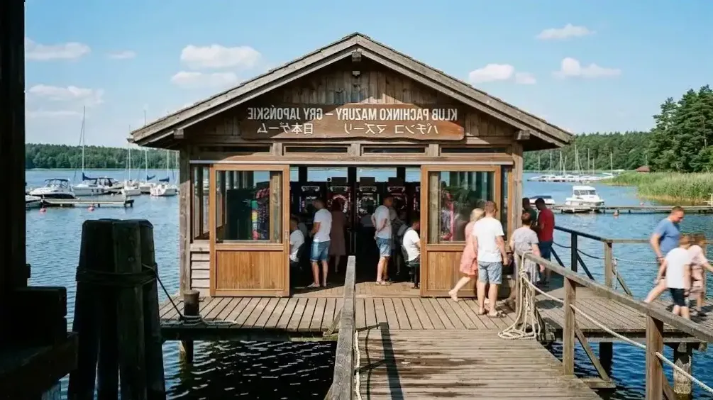 Mini-plan sali z zaznaczonymi kasami