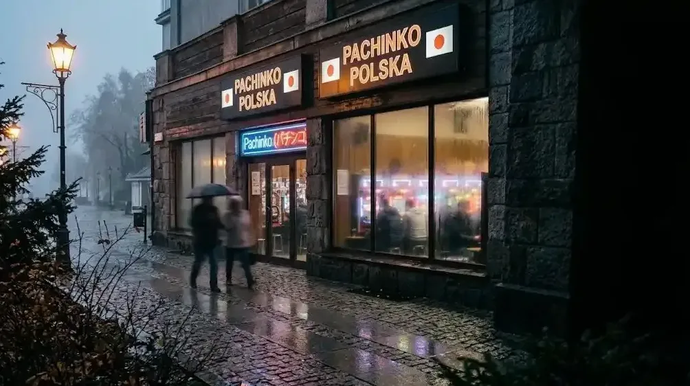 Przemowa przy ekranie turniejowym